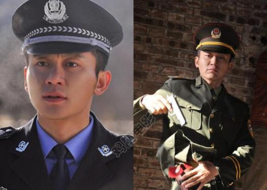 演过警察的男明星图片：警察男明星（图）