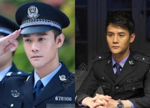 演过警察的男明星图片：警察男明星（图）