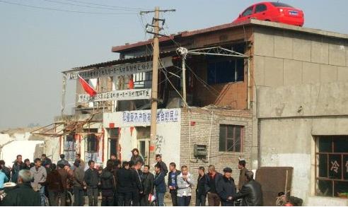 最牛钉子户悲惨下场：钉子户图片欣赏