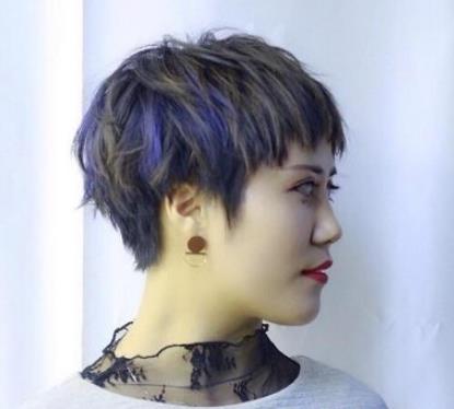 额头窄适合什么刘海：额头窄适合的发型图欣赏