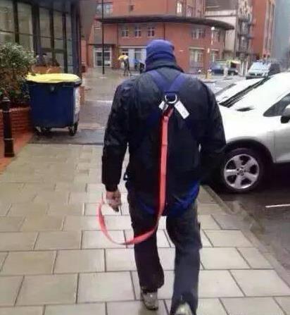 咦，这不是我家的拴狗绳吗