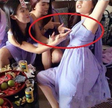 伴娘一旦疯狂起来，那还真就没伴郎什么事了