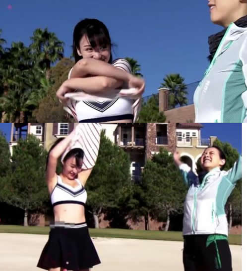 柳岩脱下外套做扩胸运动:请用弹幕挡住我(图) 柳岩脱下外套做扩胸运动:请用弹幕挡住我(图)