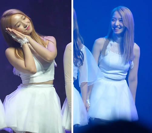 宇宙少女美岐黑历史:唱歌好听训练时老师说美人胚子 宇宙少女美岐黑历史:唱歌好听训练时老师说美人胚子