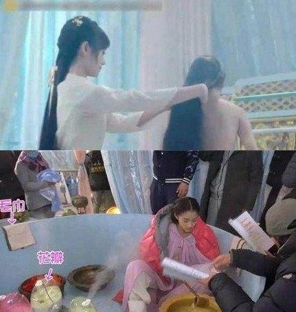 明星怎么拍洗澡戏：洗澡也玩套路（图）