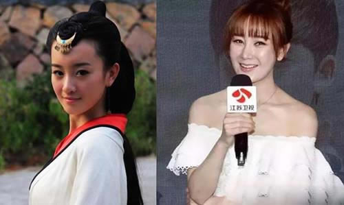 张檬整容前后照片：自然的笑容都没有了（组图）