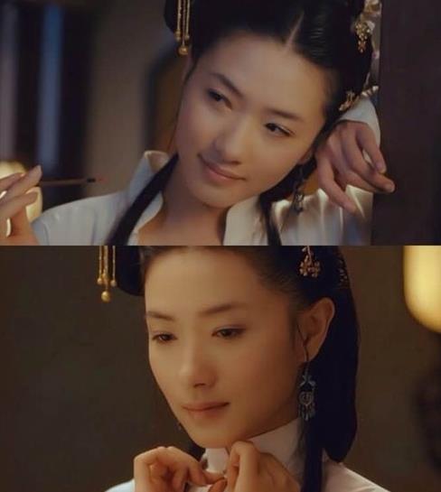 万茜个人资料好漂亮：演员万茜古装剧照很有女人味