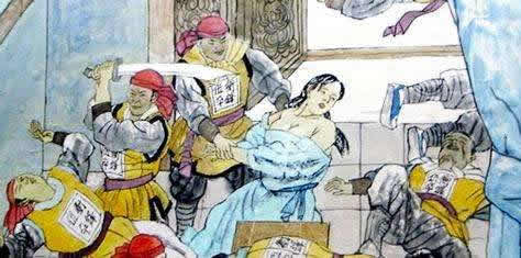 点天灯的意思有哪些:古代犯人扒光衣服用麻布包裹放油缸 点天灯的意思有哪些:古代犯人扒光衣服用麻布包裹放油缸