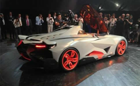 兰博基尼egoista图片简介:锋利霸气十足(图) 兰博基尼egoista图片简介:锋利霸气十足(图)