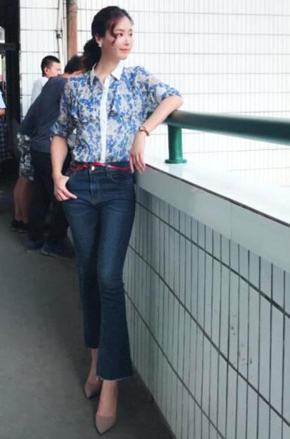 马景涛小21岁前妻近照：颜值和身材没得说（图）