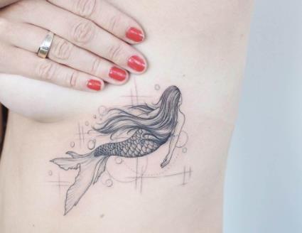 女性纹身图案及部位：常见十大选择（图）