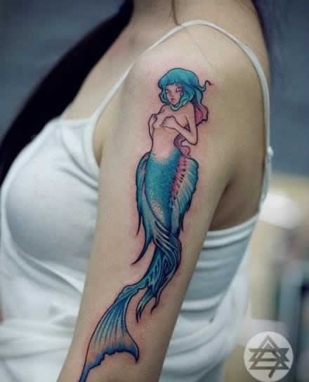 女性纹身图案及部位：常见十大选择（图）