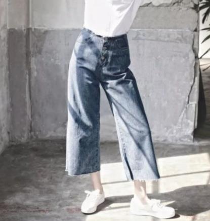 微胖妹子秋季穿什么裤子好看：阔腿裤走起（图）