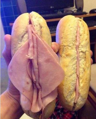 这热狗怎么怪怪的