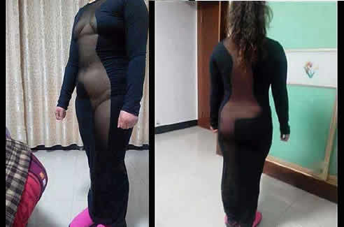 史上最强卖家秀和买家秀：效果没毛病（图）