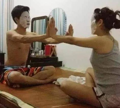 一到晚上老婆就非得要传输功力给我