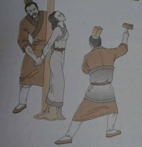 梳洗并不是女子梳妆打扮的意思（古代的一种酷刑）