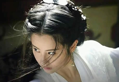 新版小龙女：新版《神雕》小龙女毛晓慧造型似刘亦菲