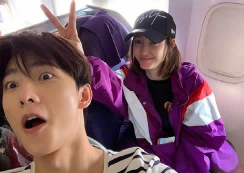 杨洋偶遇王丽坤 杨洋偶遇王丽坤