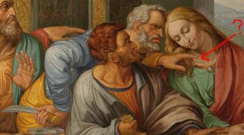 最后的晚餐多了一只手:被隐藏了细致极恐(图) 最后的晚餐多了一只手:被隐藏了细致极恐(图)