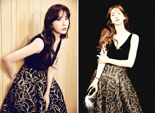 林志玲妩媚显飘逸：抹胸长礼服优雅妩媚女人味