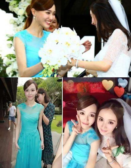 唐嫣罗晋婚礼王冠当伴娘:网友却这样评论(图) 唐嫣罗晋婚礼王冠当伴娘:网友却这样评论(图)