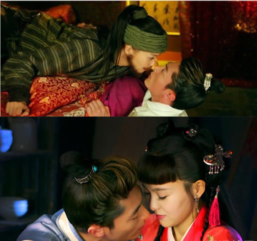 激情戏多的国产剧盘点：欲吻不吻让人心醉（图）