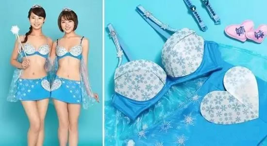 奇葩女性文胸盘点：日本真实无奇不有奶罩各式各样
