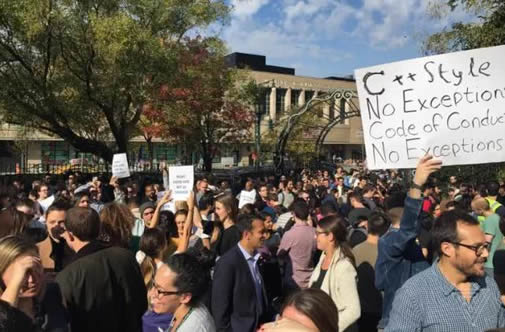 谷歌全球员工罢工:组织抗议始末且提出5项要求 谷歌全球员工罢工:组织抗议始末且提出5项要求