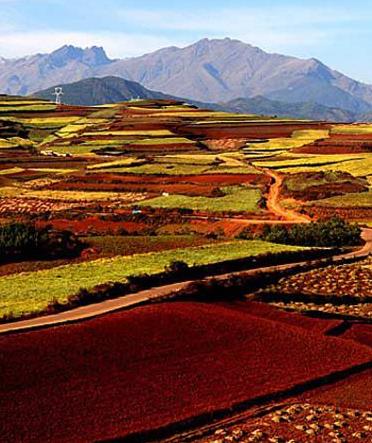 昆明旅游景点五,东川红土地景区