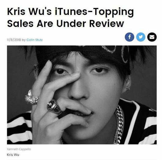 吴亦凡销量欺诈:事情详情经过真相及原因曝光 吴亦凡销量欺诈:事情详情经过真相及原因曝光