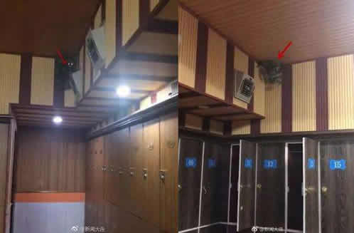 洗浴中心装摄像头:本意防盗窃却拍下每个人换衣过程 洗浴中心装摄像头:本意防盗窃却拍下每个人换衣过程