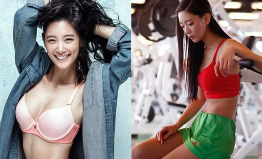 亚洲第一美女巨乳翘臀：晒性感健身照身材比例完美