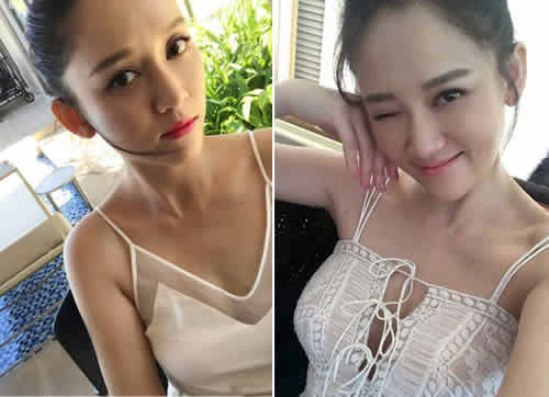 陈乔恩深夜晒美食：甜美笑容十分享受（图）