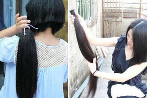 农村商贩收走的头发居然是用来干这事（图）