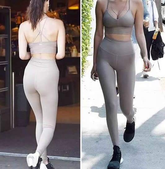 紧身裤美女丰腴翘臀：成熟味道的美女气质出众