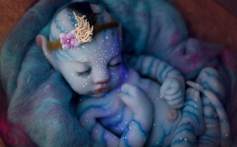 阿凡达婴儿 新生儿宝宝（逼真毛骨悚然）