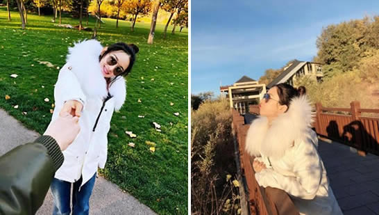 赵丽颖 老公视角照:微博内容图告诉你这就是甜蜜 赵丽颖 老公视角照:微博内容图告诉你这就是甜蜜