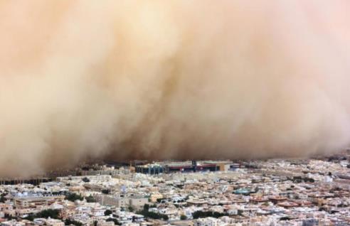 沙尘暴侵袭悉尼:沙尘暴图片末日的景象(图) 沙尘暴侵袭悉尼:沙尘暴图片末日的景象(图)