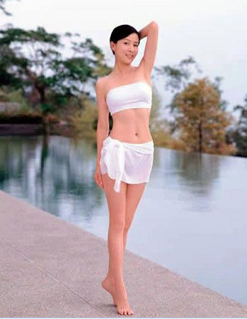 刘嘉玲晒年轻时照片：身材窈窕养眼（真女神）