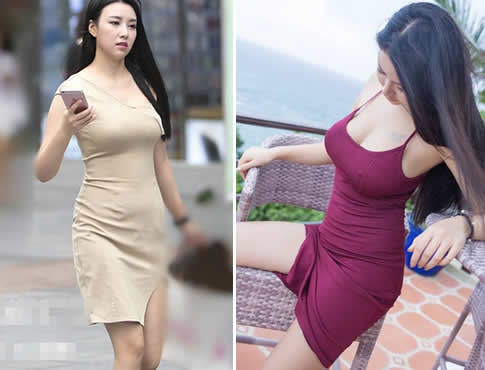 街拍身材丰腴的美女：颜值高且身材凹凸迷人（图）