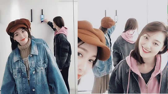 唐嫣晒趣味自拍照:唐嫣与闺蜜王冠少女般嗨玩自拍 唐嫣晒趣味自拍照:唐嫣与闺蜜王冠少女般嗨玩自拍