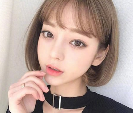 中短发烫发发型2019：流行发型中短发烫发趋势欣赏