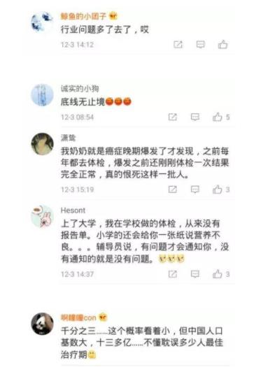 网传体检行业爆丑闻:详情背后触目惊心(图) 网传体检行业爆丑闻:详情背后触目惊心(图)