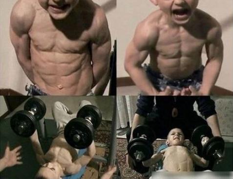 7岁小猛男是怎么回事:看看这组照片你就明白了 7岁小猛男是怎么回事:看看这组照片你就明白了