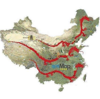 中国3条龙脉上的10大城市:座座帝王之都(图) 中国3条龙脉上的10大城市:座座帝王之都(图)