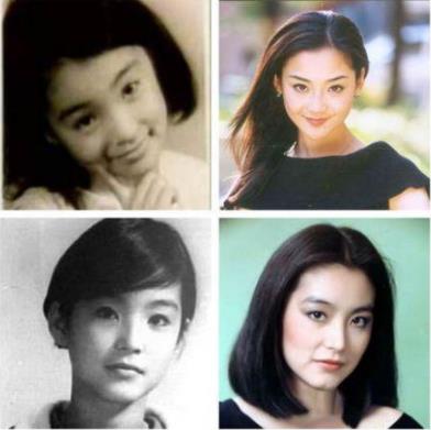 女明星童年照