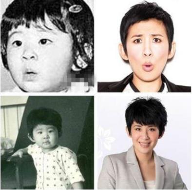 女明星童年照