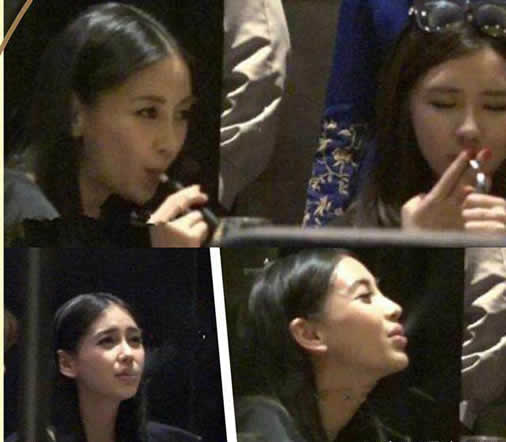 女星抽烟照大盘点看看谁的表情最销魂图
