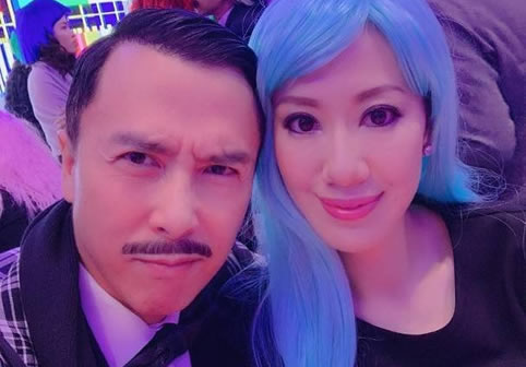 甄子丹撞脸梁家辉是什么情况：神相似表情搞怪（图）